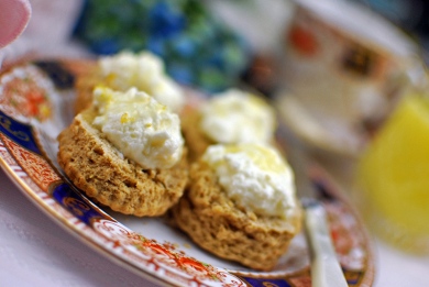 Lemon Ginger scones